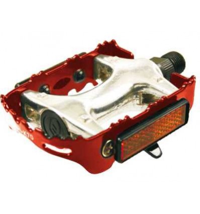 JGO PEDALES MTB COLOR ROJO fabricado por