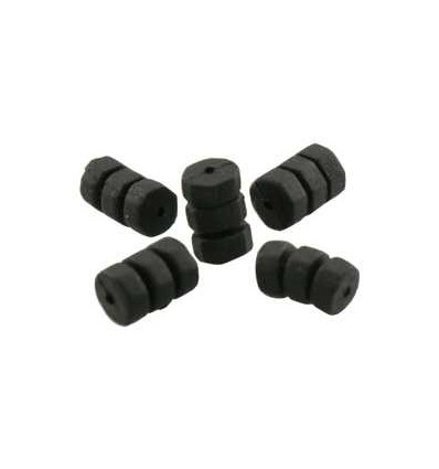 BOTE DONUTS NEGRO 200 PCS fabricado por RMS