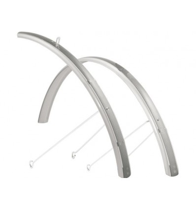 GUARDABARROS 28\\" PLATA-CARBONO fabricado por RMS