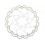 DISCO FRENO ARIES D.160 BLANCO