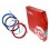 FUNDA CLARKS 5MM FRENO ROJO