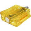 PEDALES TRANSPARENTE AMARILLO fabricado por VP Components