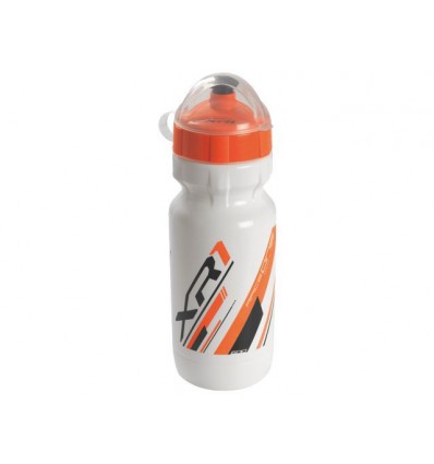 BOTE AGUA XR1 BLANCO/NARANJA fabricado por RaceOne