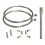 KIT FUNDA FRENO D.5 PLATA