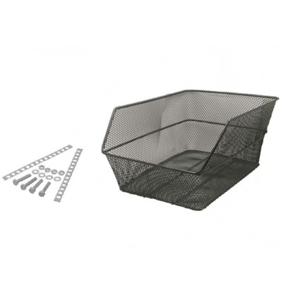 CESTA TRASERA CUADRADO NEGRO fabricado por RMS