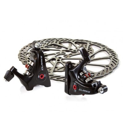 KIT FRENOS MECANICOS CLARKS DEL + TRAS CMD-22  fabricado por Clarks